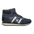 Sneakers alte blu navy in similpelle e tessuto con logo laterale Beverly Hills Polo Club, Uomo, SKU m114000414, Immagine 0